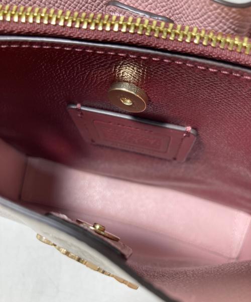 COACH（コーチ）COACH (コーチ) モリ―バケットバッグ アイボリーの古着・服飾アイテム