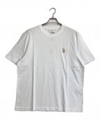 maison kitsuneメゾンキツネ）の古着「スタンディングフォックス コンフォートTシャツ」｜ホワイト