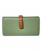 LOEWEロエベ）の古着「長財布」｜グリーン