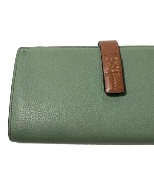 LOEWE（ロエベ）LOEWE (ロエベ) 長財布 グリーンの古着・服飾アイテム