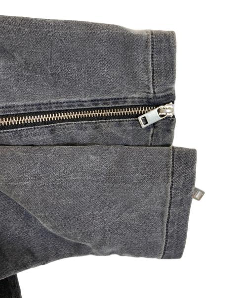 DIESEL（ディーゼル）DIESEL (ディーゼル) デニムライダースジャケット インディゴ サイズ:Sの古着・服飾アイテム