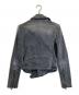 DIESEL (ディーゼル) デニムライダースジャケット インディゴ サイズ:S：12000円