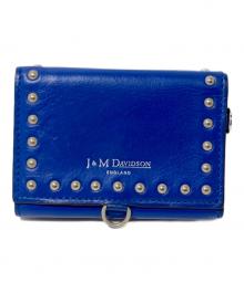J&M DAVIDSON（ジェイ＆エム デヴィッドソン）の古着「コンパクトウォレット」｜ブルー