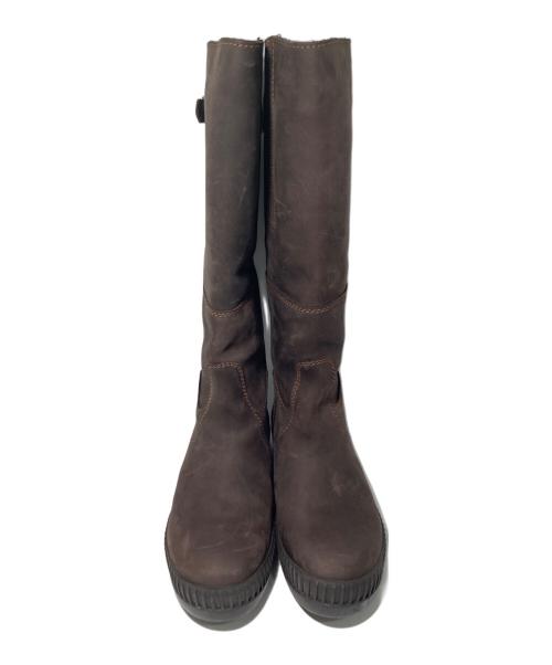 ZOO ADVENTURE（ズー・アドベンチャー）ZOO ADVENTURE (ズー・アドベンチャー) ロングブーツ ブラウン サイズ:40の古着・服飾アイテム