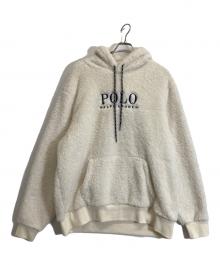 POLO RALPH LAUREN（ポロ・ラルフローレン）の古着「ボアパーカー」｜ホワイト