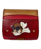 ojaga design×GBLオジャガデザイン×ジービーエル）の古着「財布」｜レッド