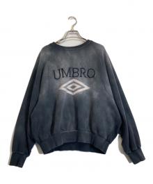 UMBRO×Lui's（アンブロ×ルイス）の古着「ピグメントクルーネックスウェット」｜グレー