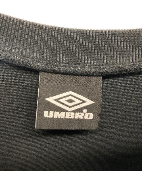 UMBRO（アンブロ）UMBRO (アンブロ) Lui's (ルイス) ピグメントクルーネックスウェット グレー サイズ:Mの古着・服飾アイテム