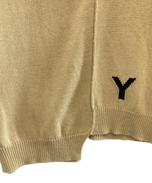 Y's（ワイズ）Y's (ワイズ) 半袖ニット カーキ サイズ:2の古着・服飾アイテム