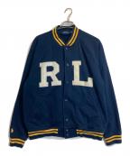 POLO RALPH LAURENポロ・ラルフローレン）の古着「スタジャン」｜ネイビー