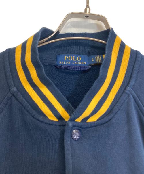 POLO RALPH LAUREN（ポロ・ラルフローレン）POLO RALPH LAUREN (ポロ・ラルフローレン) スタジャン ネイビー サイズ:Lの古着・服飾アイテム