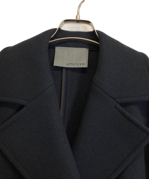 uncrave（アンクレイヴ）uncrave (アンクレイヴ) コート ブラックの古着・服飾アイテム
