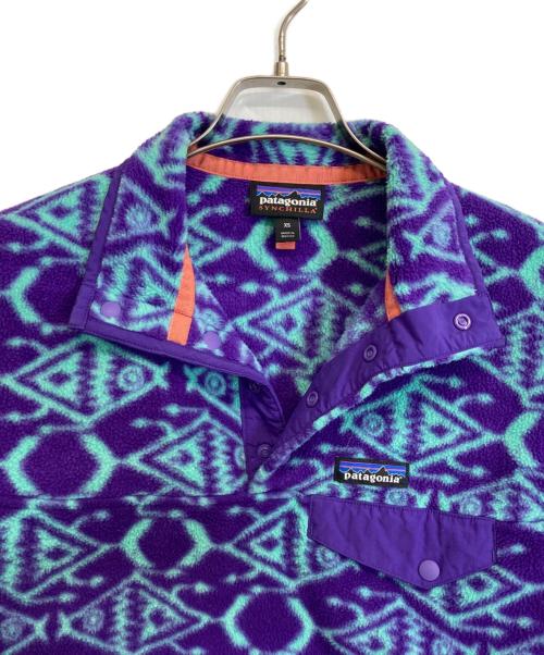 Patagonia（パタゴニア）Patagonia (パタゴニア) シンチラスナップT パープル サイズ:XSの古着・服飾アイテム