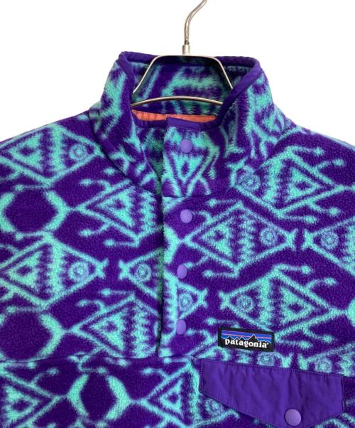 Patagonia（パタゴニア）Patagonia (パタゴニア) シンチラスナップT パープル サイズ:XSの古着・服飾アイテム