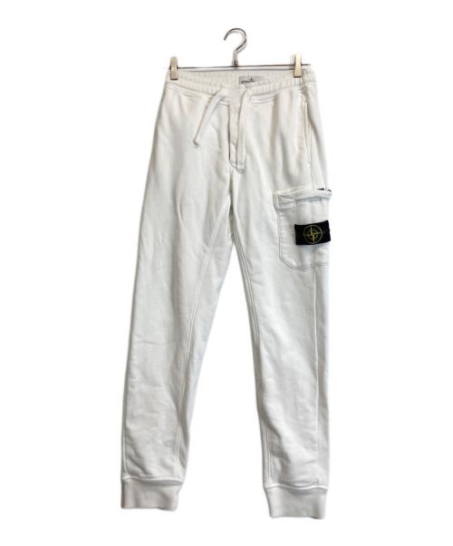 STONE ISLAND（ストーンアイランド）STONE ISLAND (ストーンアイランド) パンツ ホワイト サイズ:XSの古着・服飾アイテム