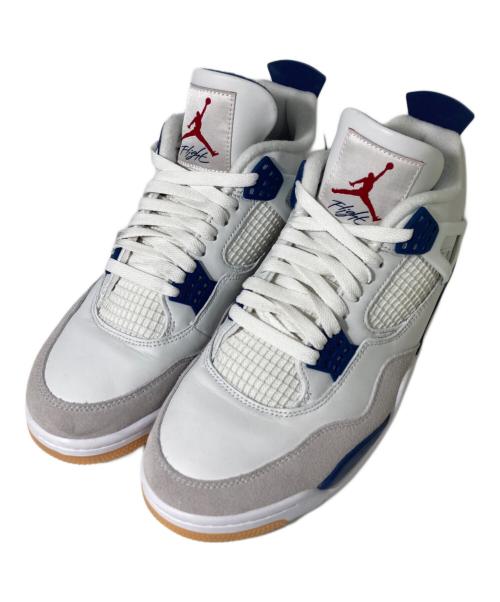 NIKE（ナイキ）NIKE (ナイキ) Jordan4 Retro ホワイト サイズ:27.5の古着・服飾アイテム