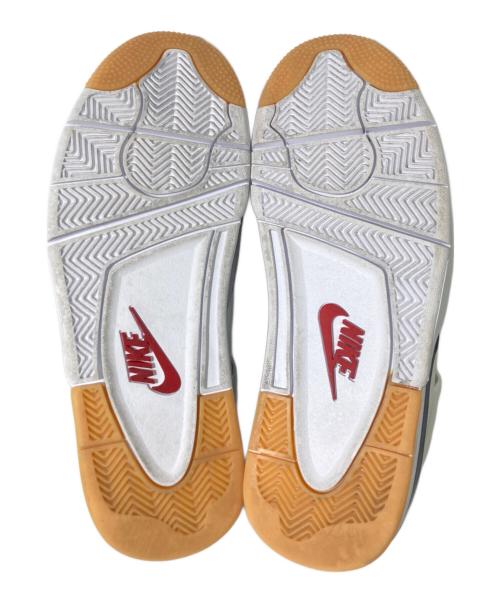 NIKE（ナイキ）NIKE (ナイキ) Jordan4 Retro ホワイト サイズ:27.5の古着・服飾アイテム