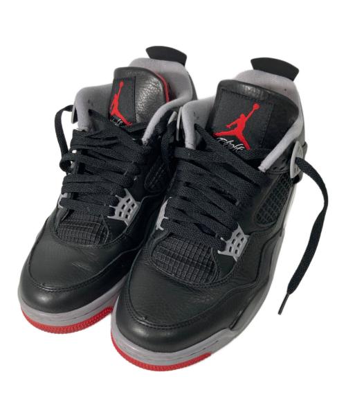 NIKE（ナイキ）NIKE (ナイキ) AIR JORDAN 4 RETRO ブラック サイズ:26.5の古着・服飾アイテム