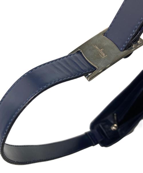 Salvatore Ferragamo（サルヴァトーレ フェラガモ）Salvatore Ferragamo (サルヴァトーレ フェラガモ) ワンショルダーバッグ ネイビーの古着・服飾アイテム