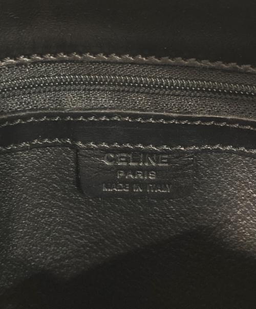 CELINE（セリーヌ）CELINE (セリーヌ) マカダムショルダーバッグ ブラウンの古着・服飾アイテム