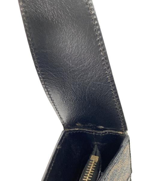 CELINE（セリーヌ）CELINE (セリーヌ) マカダムショルダーバッグ ブラウンの古着・服飾アイテム