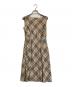 BURBERRY BLUE LABEL (バーバリー ブルー レーベル) ノバチェックノースリーブワンピース ベージュ サイズ:38：9000円