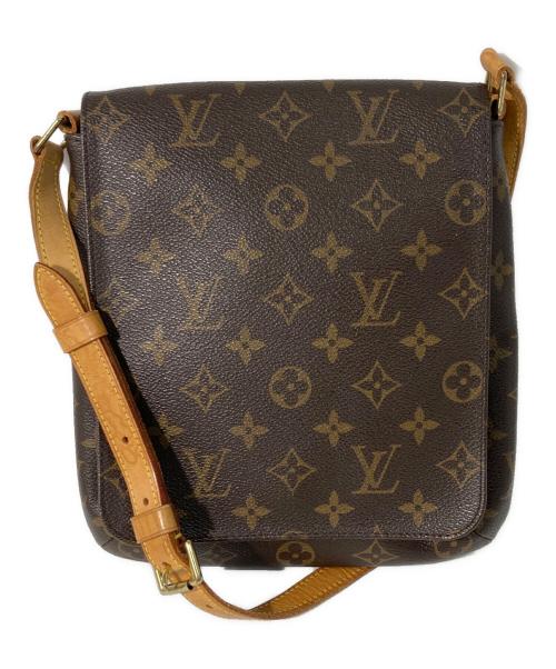 LOUIS VUITTON（ルイ ヴィトン）LOUIS VUITTON (ルイ ヴィトン) ミュゼットサルサ ショートストラップ ブラウンの古着・服飾アイテム