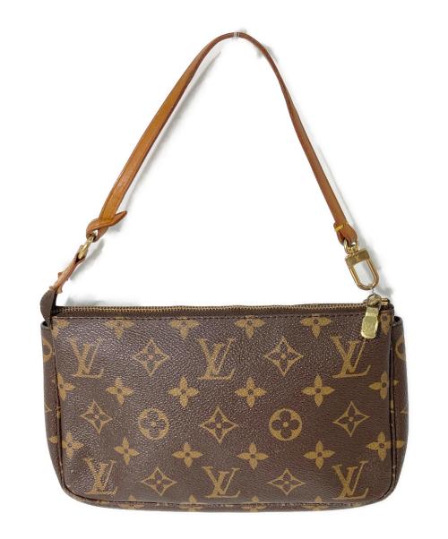 LOUIS VUITTON（ルイ ヴィトン）LOUIS VUITTON (ルイ ヴィトン) ポーチ ブラウンの古着・服飾アイテム