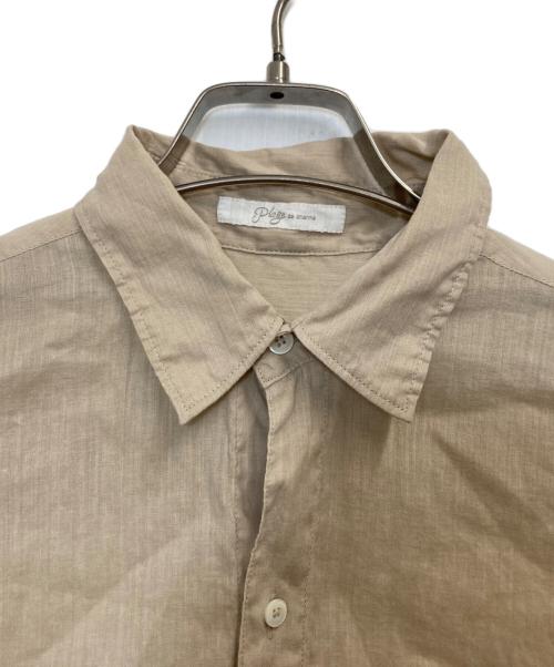 Plage（プラージュ）Plage (プラージュ) リネン混シャツ ベージュ サイズ:-の古着・服飾アイテム