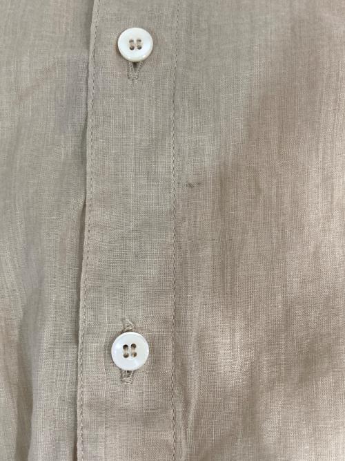 Plage（プラージュ）Plage (プラージュ) リネン混シャツ ベージュ サイズ:-の古着・服飾アイテム