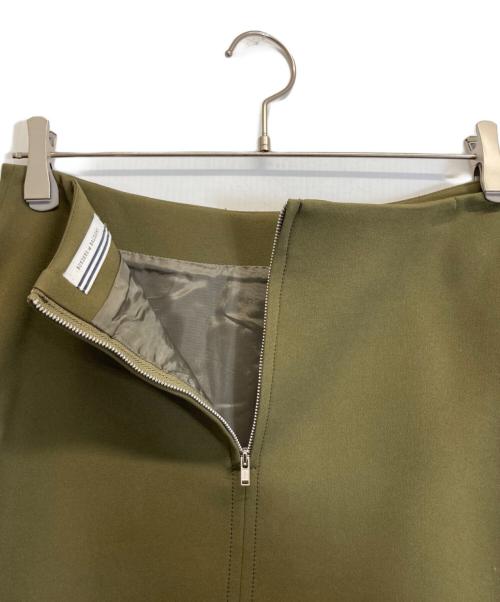 BORDERS at BALCONY（ボーダーズアットバルコニー）BORDERS AT BALCONY (ボーダーズアットバルコニー) サイドポケットスカート カーキ サイズ:38の古着・服飾アイテム