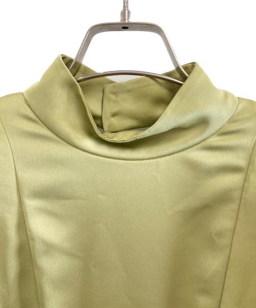 Ameri（アメリ）AMERI (アメリ) クリオネベルテッドドレス　02120550550 黄緑 サイズ:Sの古着・服飾アイテム