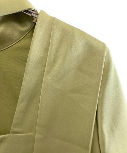 Ameri（アメリ）AMERI (アメリ) クリオネベルテッドドレス　02120550550 黄緑 サイズ:Sの古着・服飾アイテム