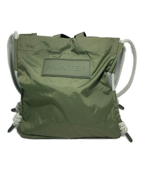 HUNTER（ハンター）HUNTER (ハンター) リップストップ2WAYトートバッグ カーキの古着・服飾アイテム