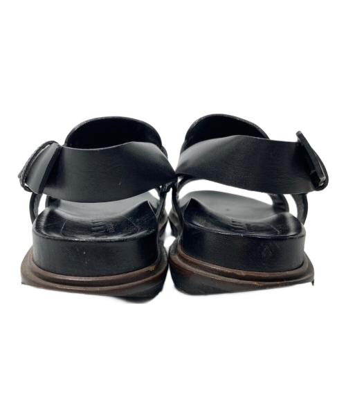 MARNI（マルニ）MARNI (マルニ) レザーサンダル ブラック サイズ:35の古着・服飾アイテム