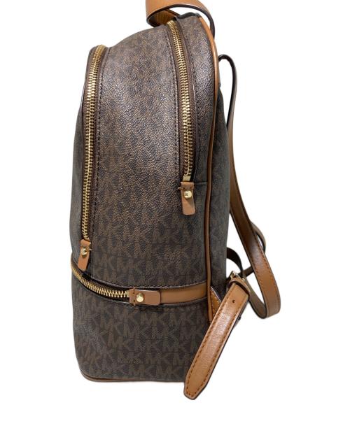 MICHAEL KORS（マイケル・コース）MICHAEL KORS (マイケル・コース) リュック ブラウンの古着・服飾アイテム