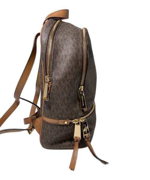 MICHAEL KORS（マイケル・コース）MICHAEL KORS (マイケル・コース) リュック ブラウンの古着・服飾アイテム