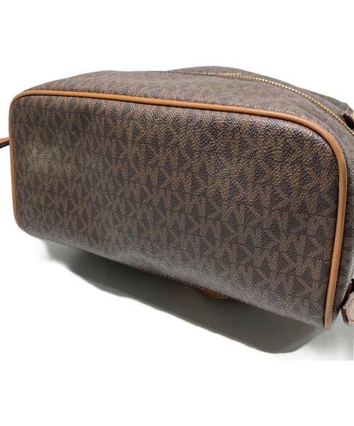 MICHAEL KORS（マイケル・コース）MICHAEL KORS (マイケル・コース) リュック ブラウンの古着・服飾アイテム