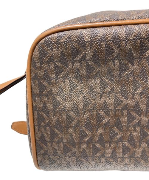 MICHAEL KORS（マイケル・コース）MICHAEL KORS (マイケル・コース) リュック ブラウンの古着・服飾アイテム