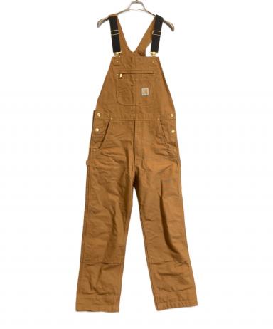【希少古着】Carhartt　オーバーオール　42x32　00s　最終価格です！ 中古・古着通販】CarHartt (カーハート) オーバーオール ベージュ