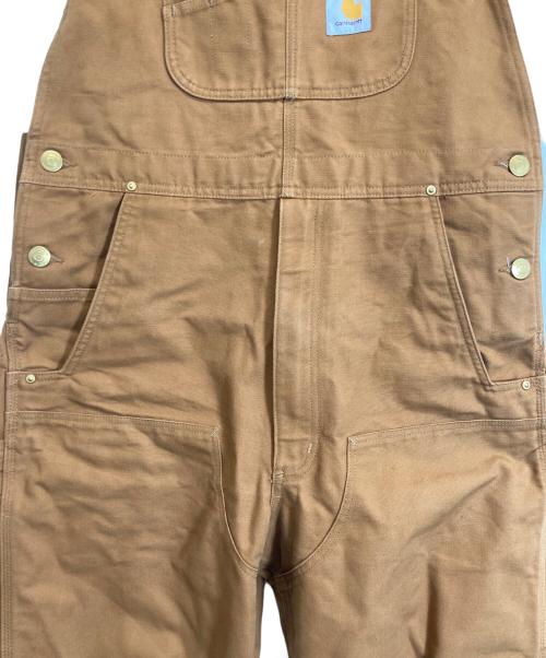 CarHartt（カーハート）CarHartt (カーハート) オーバーオール ベージュ サイズ:34×32の古着・服飾アイテム