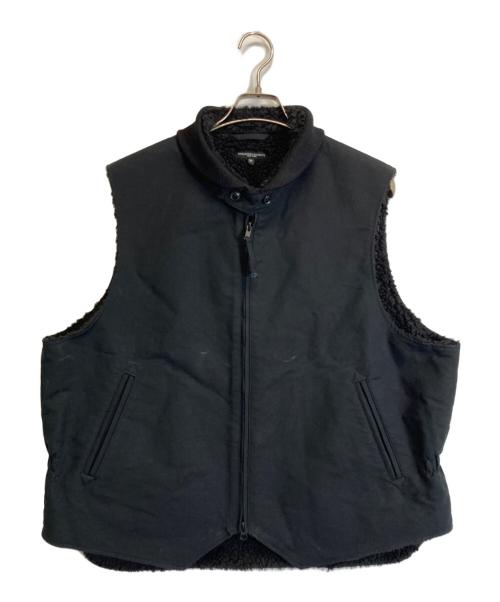 Engineered Garments（エンジニアド ガーメンツ）Engineered Garments (エンジニアド ガーメンツ) LL Vest cotton double cloth ブラック サイズ:Mの古着・服飾アイテム