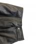 中古・古着 BALMAIN (バルマン) レザーコート ブラック サイズ:LL：10000円