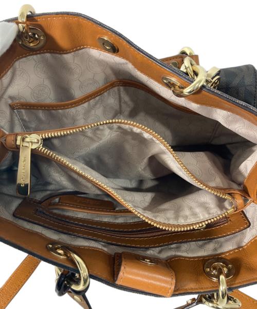 MICHAEL KORS（マイケル・コース）MICHAEL KORS (マイケル・コース) 2WAYバッグ ブラウンの古着・服飾アイテム