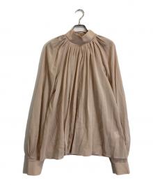 anuans（アニュアンス）の古着「キュプラコットンボリュームブラウス」｜ピンク