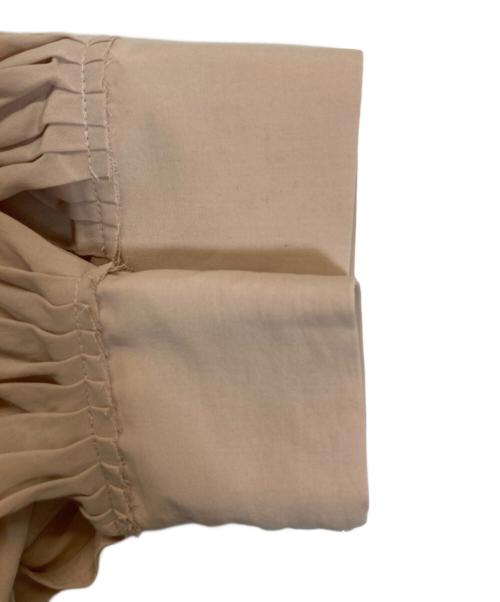 anuans（アニュアンス）anuans (アニュアンス) キュプラコットンボリュームブラウス ピンク サイズ:Fの古着・服飾アイテム