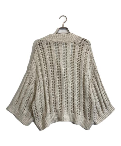 BRUNELLO CUCINELLI（ブルネロクチネリ）BRUNELLO CUCINELLI (ブルネロクチネリ) カーディガン ベージュ サイズ:XSの古着・服飾アイテム