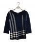 BURBERRY LONDON（バーバリーロンドン）の古着「ラメニット」｜ブラック
