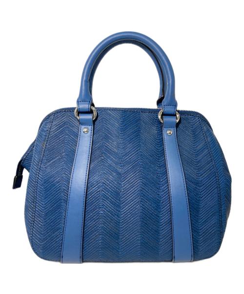 ARMANI JEANS（アルマーニジーンズ）ARMANI JEANS (アルマーニジーンズ) 2WAYバッグ ブルーの古着・服飾アイテム