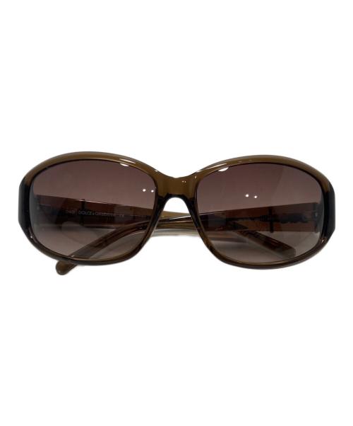 DOLCE & GABBANA（ドルチェ＆ガッバーナ）DOLCE & GABBANA (ドルチェ＆ガッバーナ) サングラス ブラウン サイズ:61□16の古着・服飾アイテム